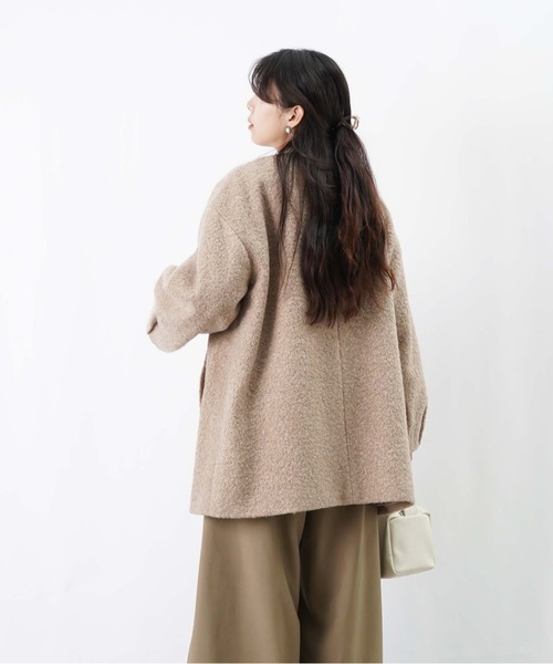 LADY LUCK LUCA（レディラックルカ） ノーカラーコート コート LC/LLL