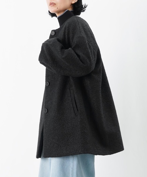 LADY LUCK LUCA（レディラックルカ） ノーカラーコート コート LC/LLL