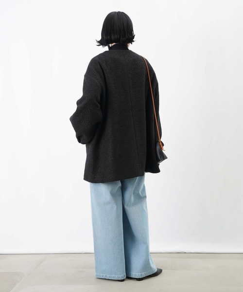 LADY LUCK LUCA（レディラックルカ） ノーカラーコート コート LC/LLL