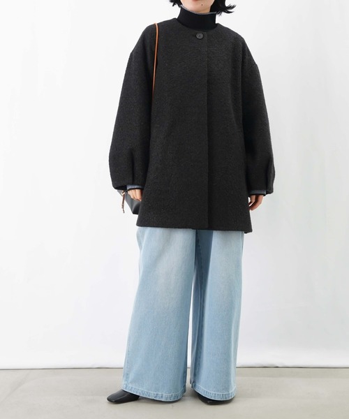 LADY LUCK LUCA（レディラックルカ） ノーカラーコート コート LC/LLL