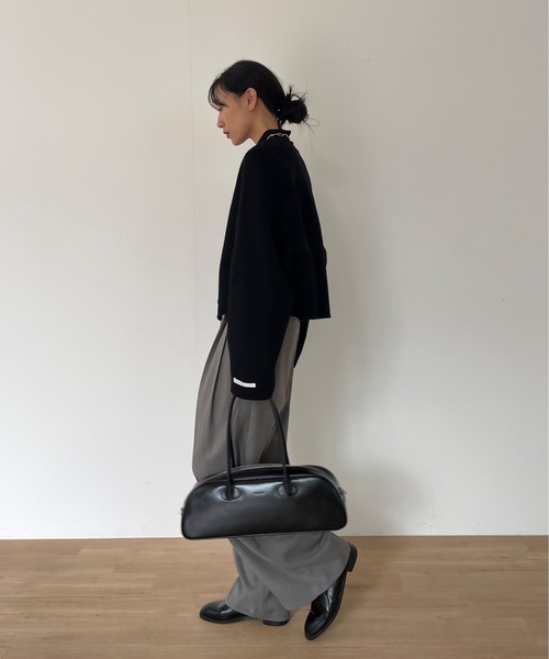 「Didot.showroom」 ツイードジャケット FREE グレイッシュベージュ レディース_画像6