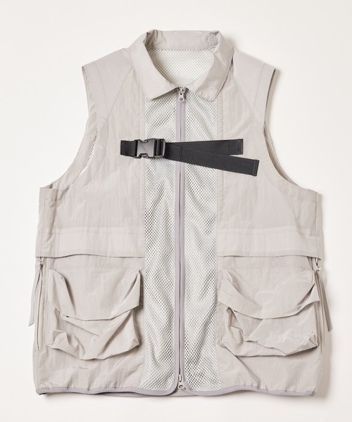 「AIVER」 ベスト SMALL ブラック メンズ_画像3