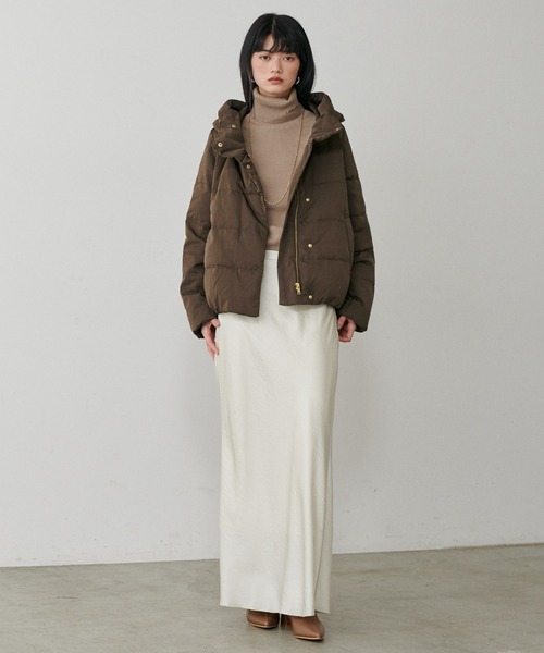 LARUTA（ラルータ） ダウンコート ダウンジャケット 「LARUTA」ピーチ