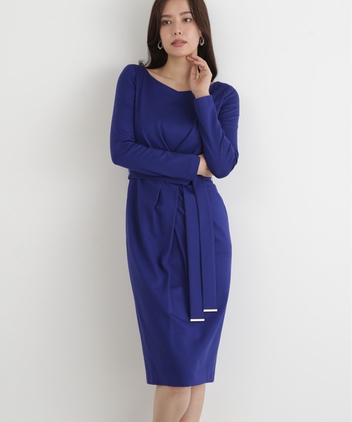 【新品タグ付】ピンキー&ダイアン タックドレープワンピース イエロー 36 新品タグ付】ピンキー&ダイアン タックドレープワンピース イエロー 36