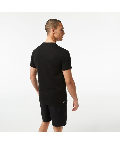 「LACOSTE」 半袖Tシャツ 5 ダークネイビー メンズ_画像2