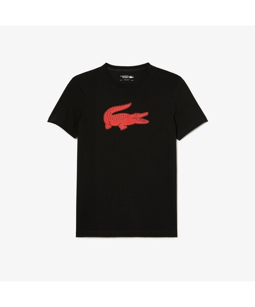 「LACOSTE」 半袖Tシャツ 5 ダークネイビー メンズ_画像3