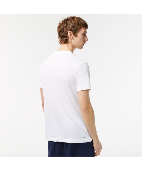 「LACOSTE」 半袖Tシャツ 5 ダークネイビー メンズ_画像6