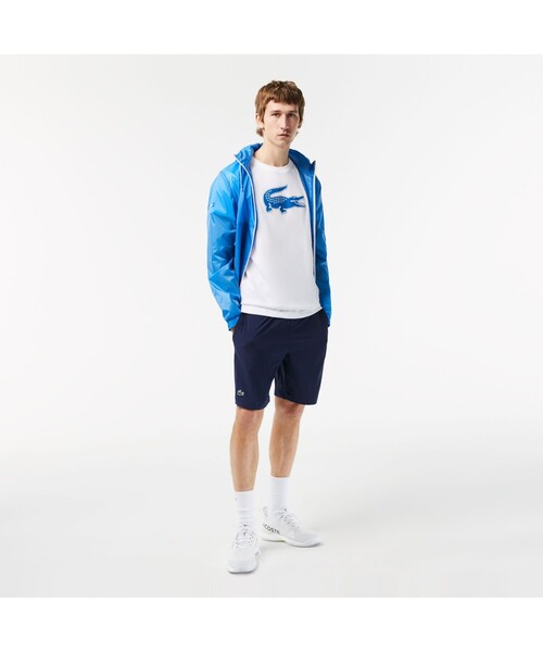 「LACOSTE」 半袖Tシャツ 5 ダークネイビー メンズ_画像9