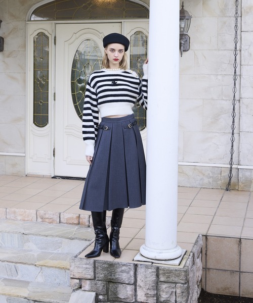 EIMY ISTOIRE（エイミーイストワール） スカート ベルトディテール