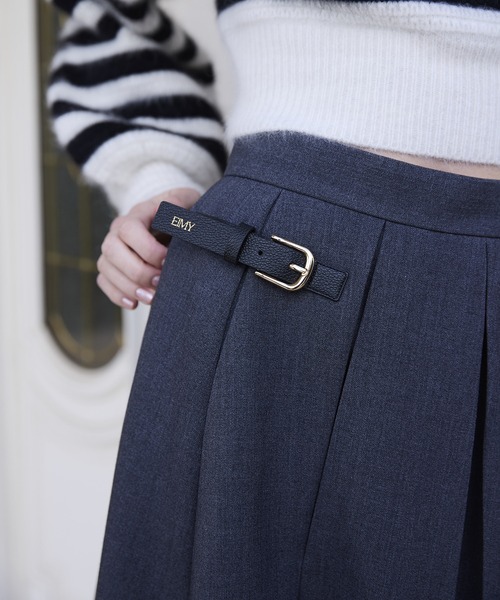 EIMY ISTOIRE（エイミーイストワール） スカート ベルトディテール