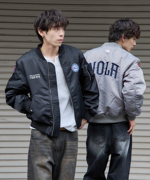 That's life ma1 ma-1 NBA Military styles MA-1 Jackets アウター