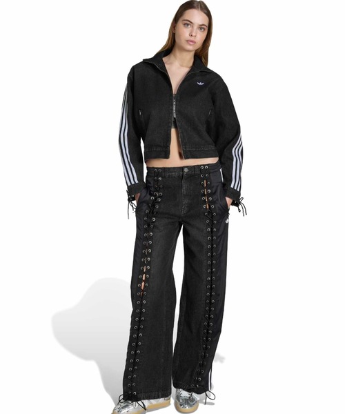 adidas（アディダス） コート アウター adidas DENIM LACING FB JACKET