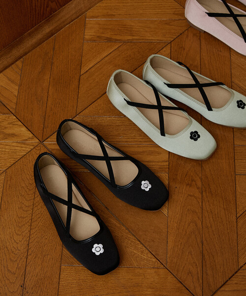 PUBLUX（パブリュクス） バレエシューズ パンプス MARY QUANT × PUBLUX