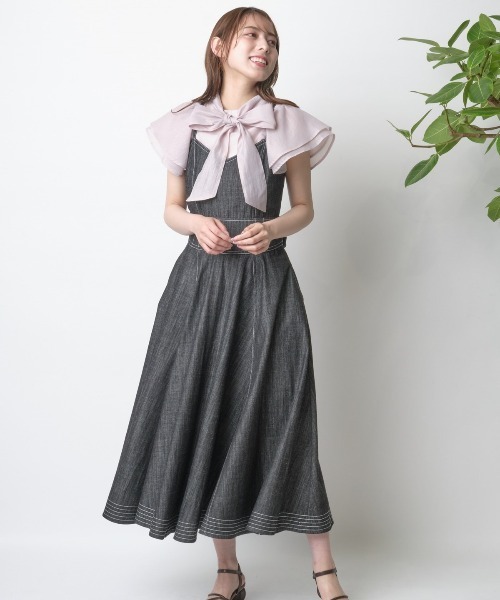 「WILLSELECTION」 半袖ブラウス MEDIUM ピンク レディース_画像2