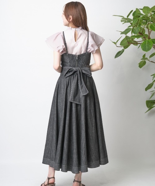 「WILLSELECTION」 半袖ブラウス MEDIUM ピンク レディース_画像3
