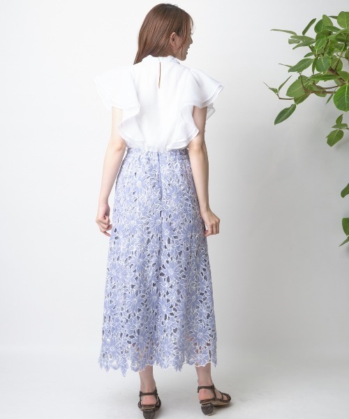 「WILLSELECTION」 半袖ブラウス MEDIUM ピンク レディース_画像9