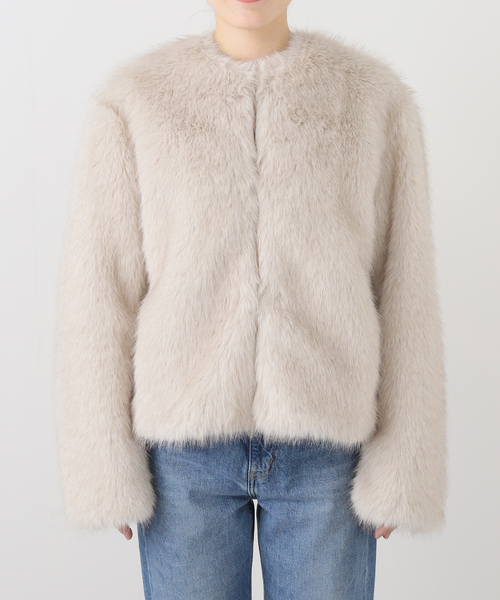 Deuxieme Classe Kate Fur ジャケット Deuxieme Classe（ドゥーズィエムクラス） コート アウター Kate Fur