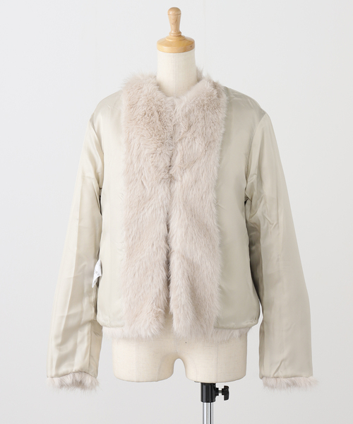 Deuxieme Classe（ドゥーズィエムクラス） コート アウター Kate Fur