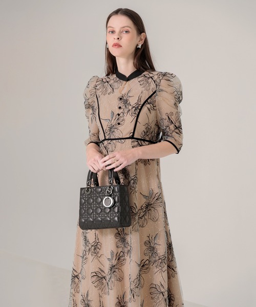 「Leja」 半袖ワンピース LARGE ブルー レディースの画像