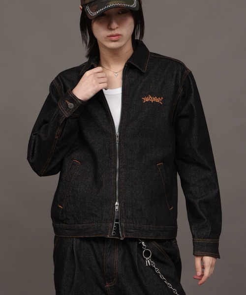 SEQUENZE デニムジャケット gジャン 「SEQUENZ/シークエンズ」ZIP UP