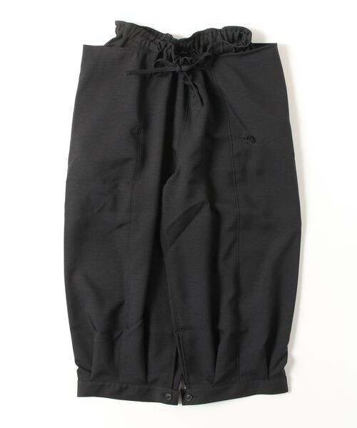 Y-3 パンツ CROPPED TOP FLARED SPORT UNIFORM TRACK PANTS レディース