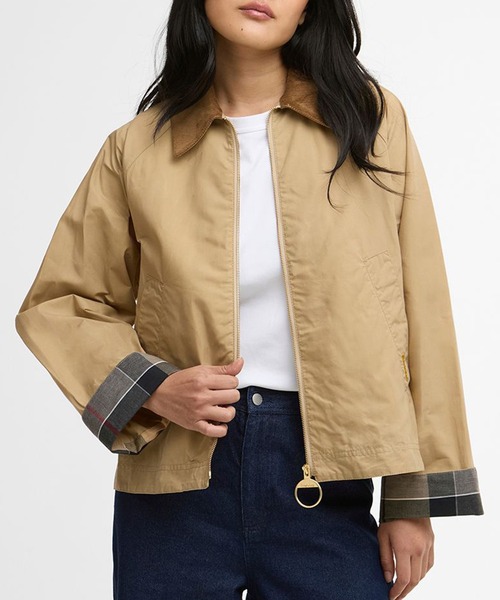 【ほぼ新品】Barbour 2026 Catlin ジャケット ベージュ Barbour/barbour Catlin ノンワックス ジャケット｜Daytona Park