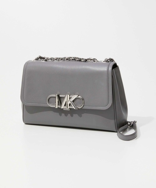 Michael Kors ショルダーバッグ グレー総柄 Michael Kors ショルダーバッグ グレー総柄