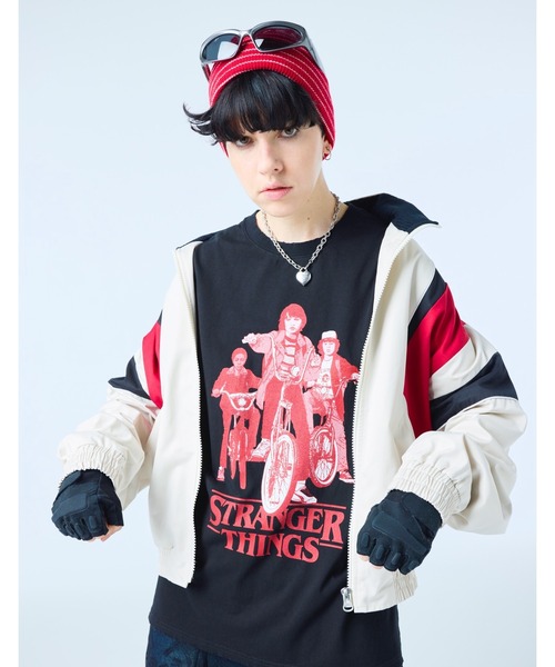 トップス stranger things x little sunny bite tee Little sunny bite（リトルサニーバイト） tシャツ ○Little sunny