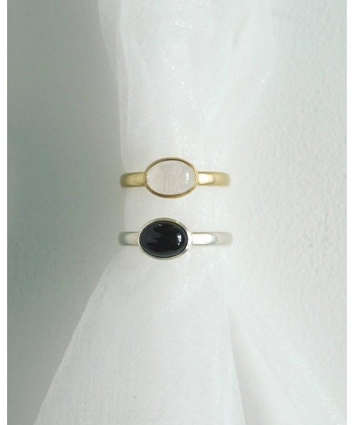 指輪 リング Stone Thin RIng レディースの画像