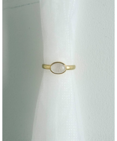 指輪 リング Stone Thin RIng レディースの画像