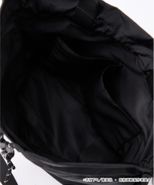 ショルダーバッグ 「呪術廻戦」別注 2WAY ポーチ付き ワッペン刺繍