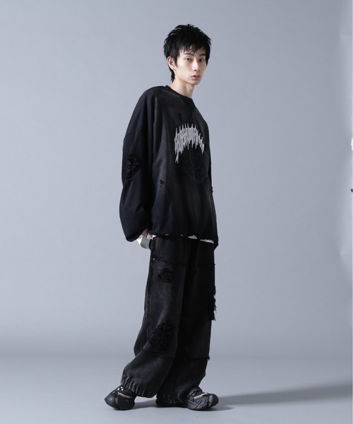 1514◆Danke Schon ダンケシェーン チェッカー ボア トレーナー 1514◇Danke Schon ダンケシェーン チェッカー ボア トレーナー 1514