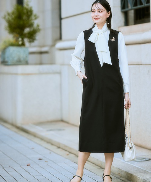 ニッセン（nissen） セットアップ ダブルクロスジャンパースカート+