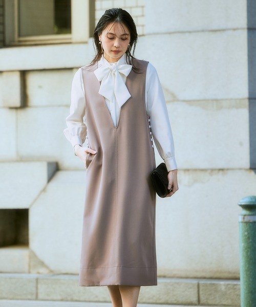 ニッセン（nissen） セットアップ ダブルクロスジャンパースカート+