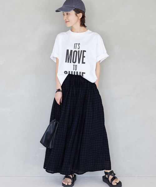 「soil」 フレアスカート 2 イエロー レディース_画像3