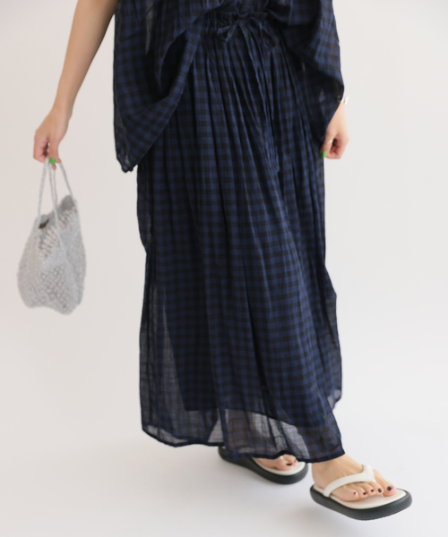 「soil」 フレアスカート 2 イエロー レディース_画像8