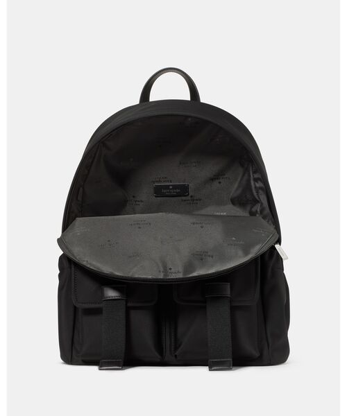 新品　完売品　ケイトスペイド　カーター ラージ バックパック　ブラック　ナイロン kate spade NEW YORK（ケイト・スペード ニューヨーク） デイバック