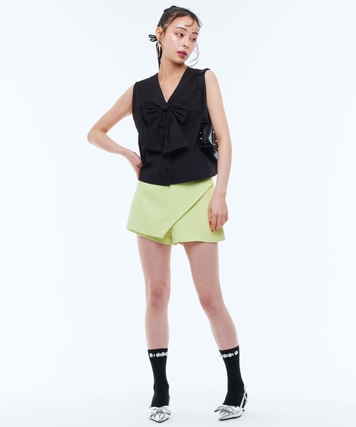 「Narcissus」 ショートパンツ FREE イエロー レディース_画像3