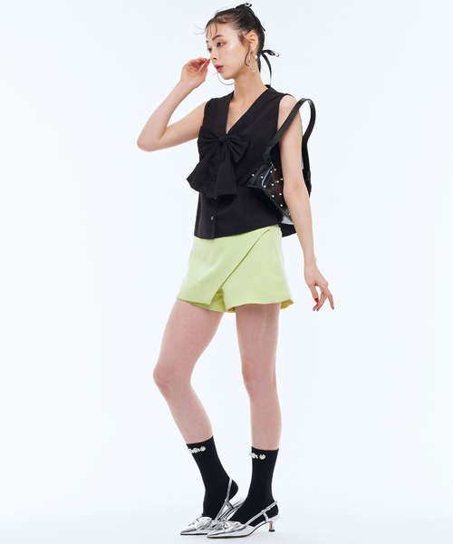 「Narcissus」 ショートパンツ FREE イエロー レディース_画像4