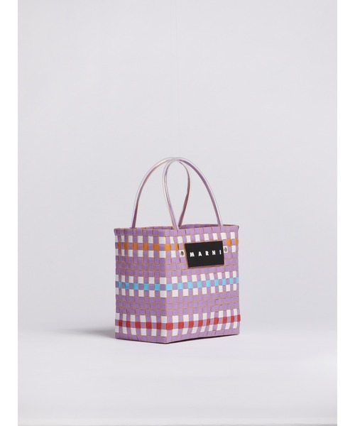 「MARNI MARKET」 かごバッグ FREE ライトパープル レディース_画像3