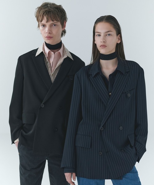 CULLNI 25SS テイラードジャケット CULLNI（クルニ） ジャケット テーラードジャケット Stripe Double