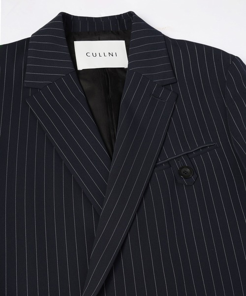 CULLNI（クルニ） ジャケット テーラードジャケット Stripe Double