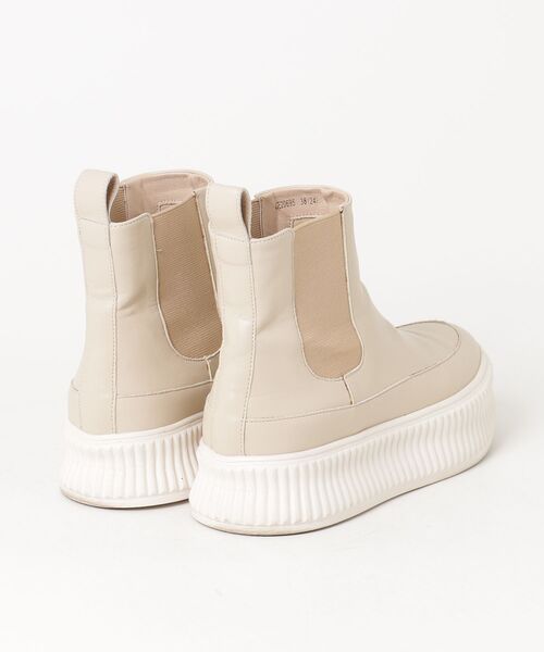 「Daniella&GEMMA」 ブーツ 38 ベージュ レディース_画像2