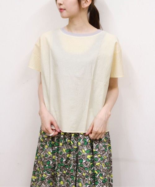 ORCIVAL（オーシバル） tシャツ 半袖 シースループルオーバー SEE