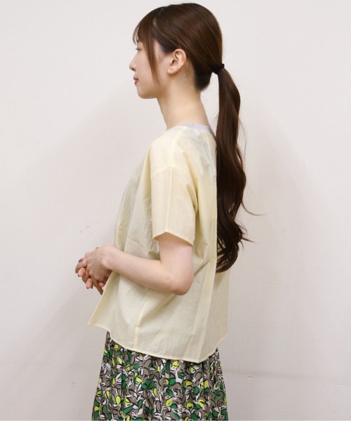 ORCIVAL（オーシバル） tシャツ 半袖 シースループルオーバー SEE