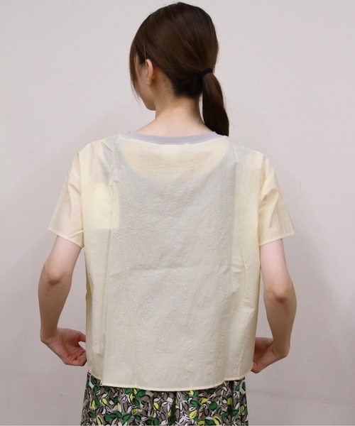 ORCIVAL（オーシバル） tシャツ 半袖 シースループルオーバー SEE