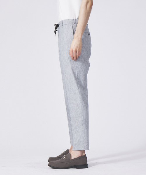 「ABAHOUSE GRAY」 スラックス 48 グレー系その他 メンズ_画像4