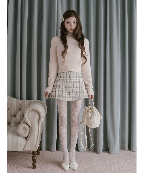 ダーリッチ Tweed ミニスコート Darich（ダーリッチ） スカート Vernal Tweed ミニスコート : ZOZOTOWN