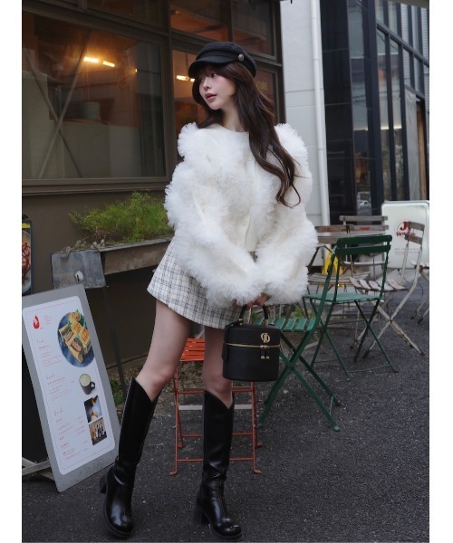 Darich（ダーリッチ） スカート Vernal Tweed ミニスコート : ZOZOTOWN