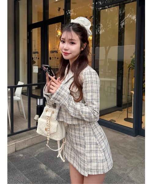Darich（ダーリッチ） スカート Vernal Tweed ミニスコート : ZOZOTOWN